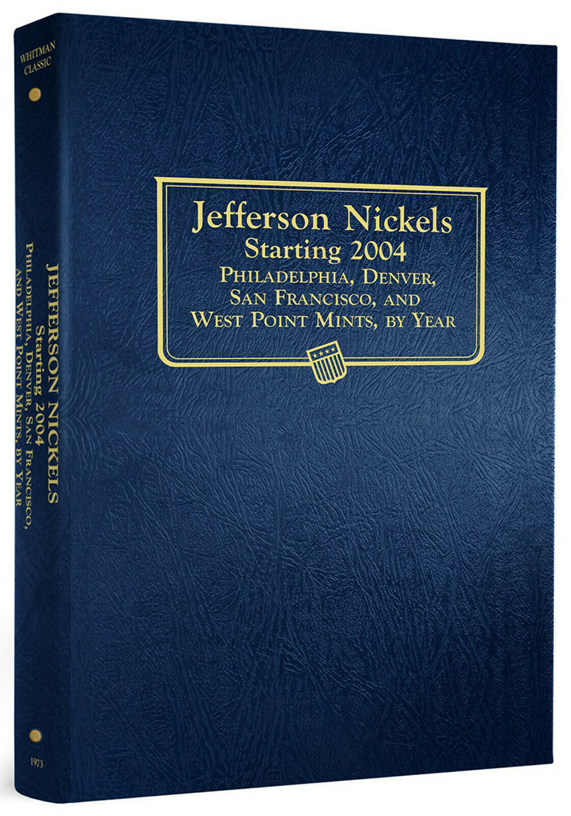 Whitman Albums Jefferson Nickels 2004 2024 1973 The Coin