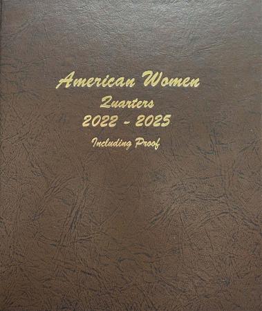 Dansco Album 8141: American Women Quarters PDSS, 2022-2025 – The Coin ...