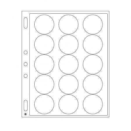 Lighthouse ENCAP 44/45 Coin Capsule Page for Model I - 346717