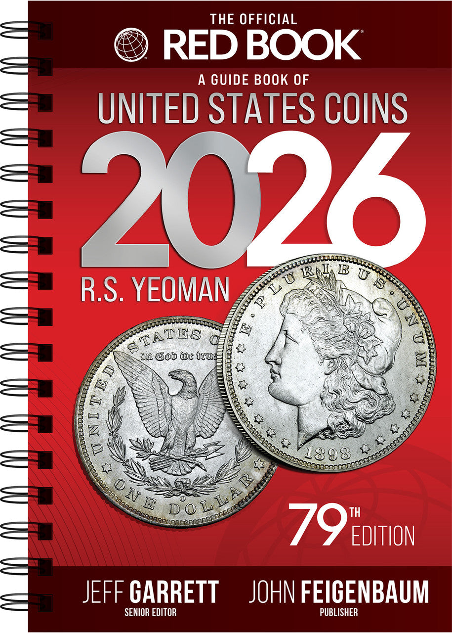 Whitman Red Book Spiral Bound 2026 - February PRE-SALE